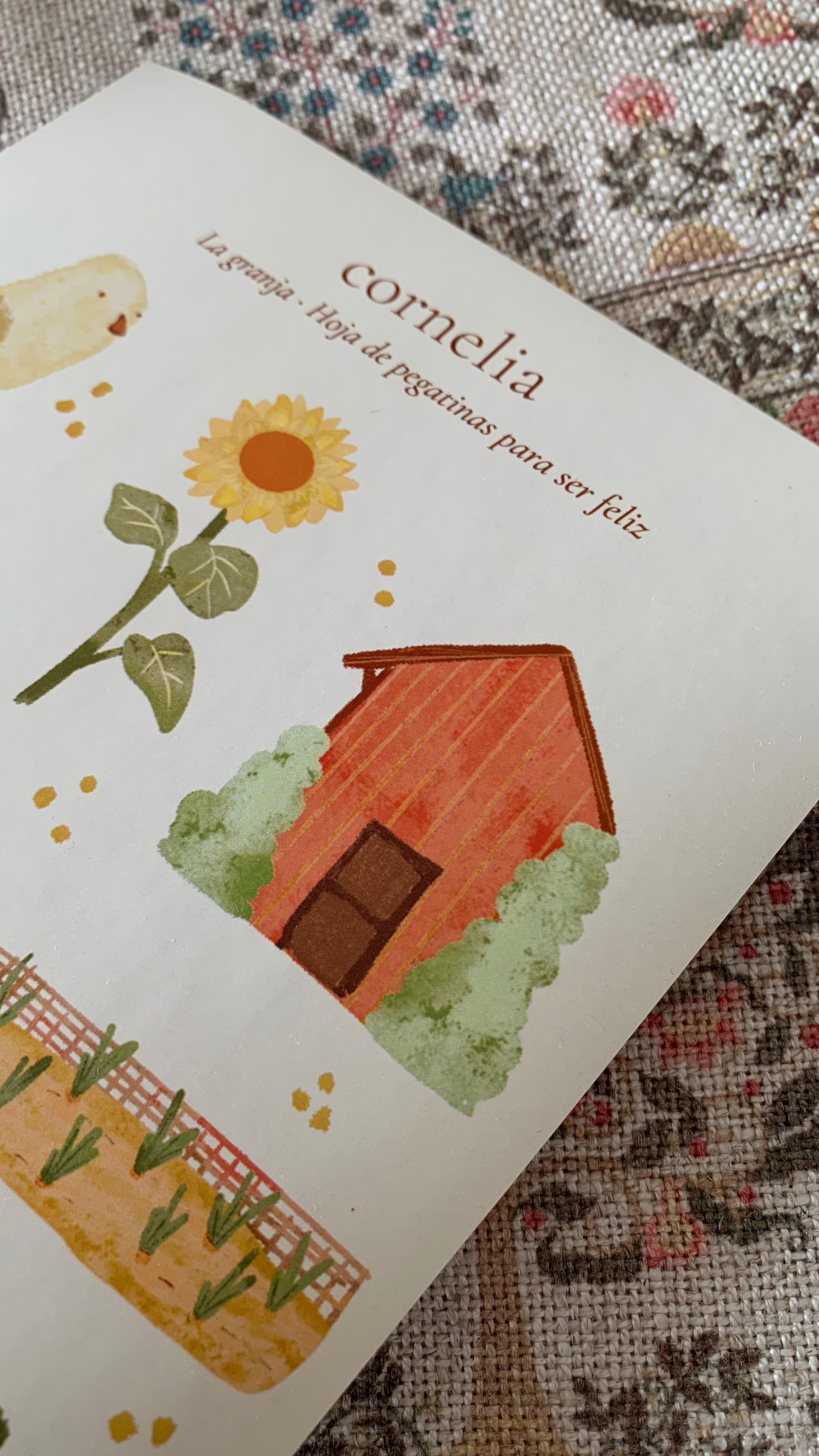 Pegatinas + Álbum "Jardín Botánico"