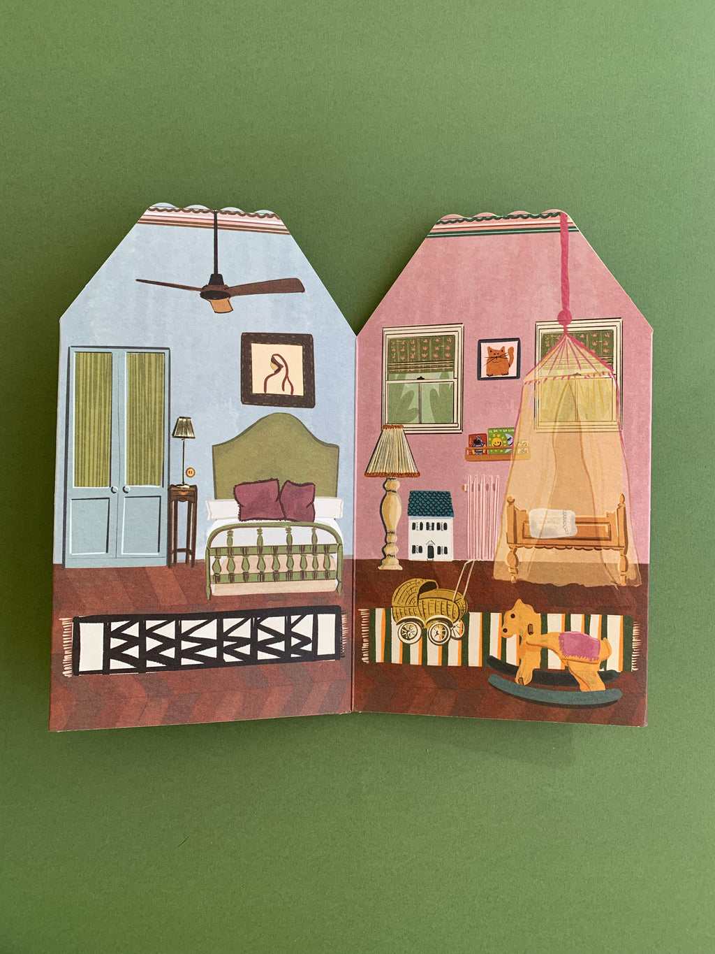 Libro-Acordeón "Casita de muñecas"