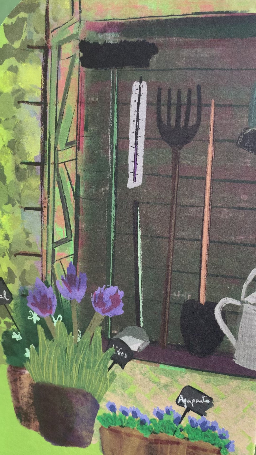 Libro-Acordeón "Invernadero"